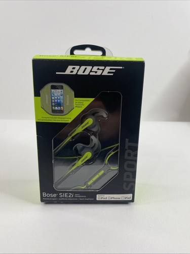 BOSE SIE2i Sport Headphones Reebok Armband Apple iPhone Green New (Open Box)