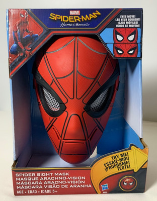 Hasbro Spiderman Homecoming Spider Sight Mask, Moving Eyes