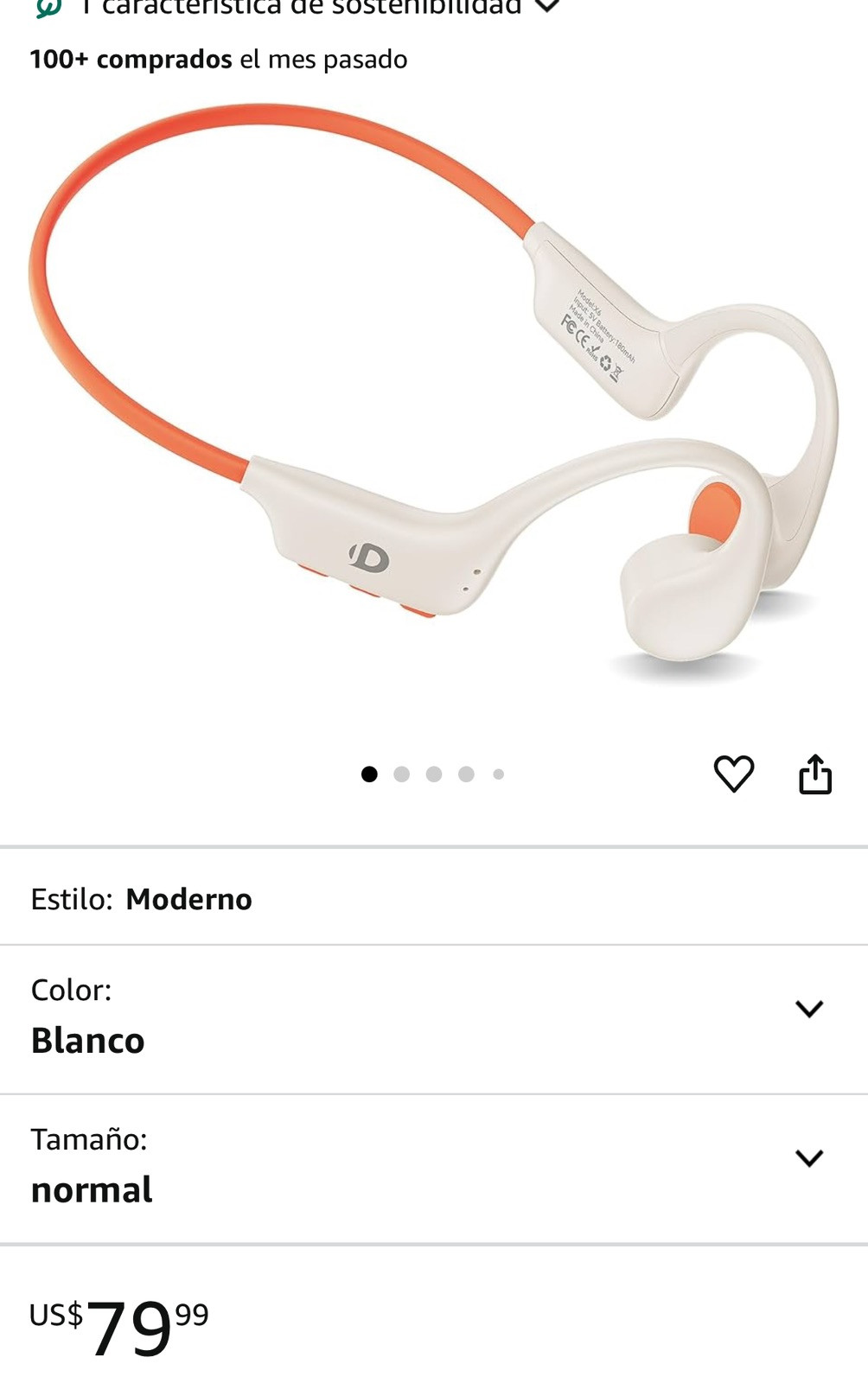 Wireless Bone Conduction Sport Headphones with 32GB Storage Open Ear Design