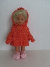 DERNIER vetement poupée mini-corolle 20 cm-3 pieces-manteau,moufles,chauss