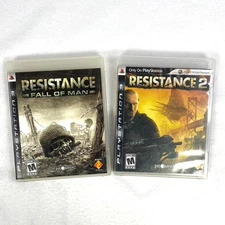 Resistance Fall of Man, Resistance 2 Playstation 3 PS3 Video Games Tested Works