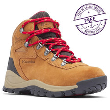 Columbia Newton Ridge Plus Waterproof Amped Women's Elk/Mountain Red 1 B-Medium