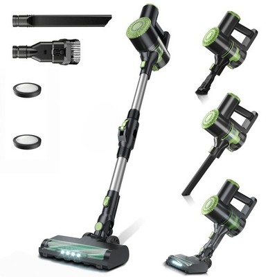 Cordless Vacuum Cleaner, Lightweight Stick Vacuum Cleaner, 6 in 1, Self-Stand...