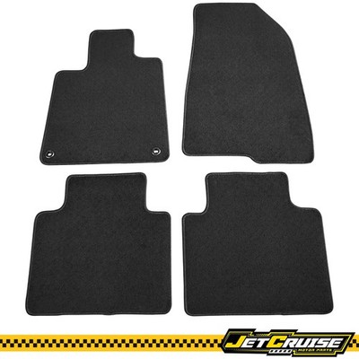 Fits 2018-2022 Honda Accord Nylon Car Floor Mat Carpets Front & Rear 4PC Black