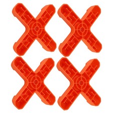 °4PCS Tongue Jack Stand Distribute Weight Evenly 3500 Lb Wheel Stopper For 2in