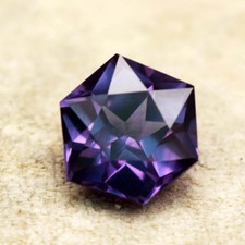 8.50 Ct Natural Color Change Alexandrite Hexagon Cut Certified Loose Gemstone