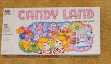 Gioco da tavolo Candy Land 1984 vintage di Milton Bradley - carta gloppy mancante