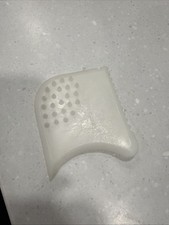 Tupperware Vintage Cake Decorator Tool, White Double Sided Frosting Trimmer.