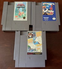 Nintendo NES Lot of 3! Ikari Warriors Mappyland Super Mario/Duck Hunt/Track Meet