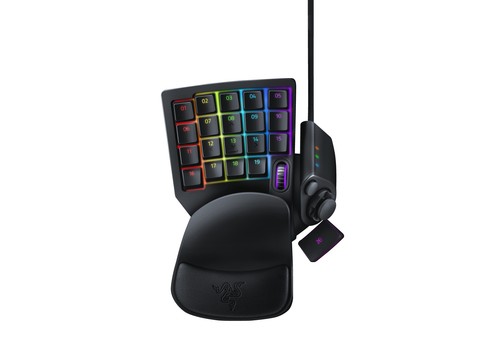 RAZER Tartarus V2, Tastaturerweiterung, Hybrid, Razer Green, kabelgebunden, Schw
