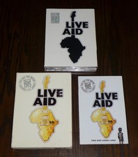 Live Aid Live Concert 1985 - DVD 2004 - Complete 4 Disc Set, Booklet Slipcase