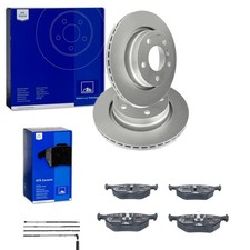 ATE BREMSSCHEIBEN 294mm + CERAMIC BELÄGE HINTEN passend für BMW 3er E46