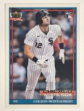 2026 Topps Series 1 - 1991 Topps Baseball Colson Montgomery #T91-4 (RC)