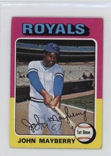 1975 Topps Mini John Mayberry #95 0z0n