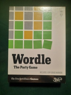 WORDLE The Party Game 2022 New York Times word game NEW IN SEALED BOX