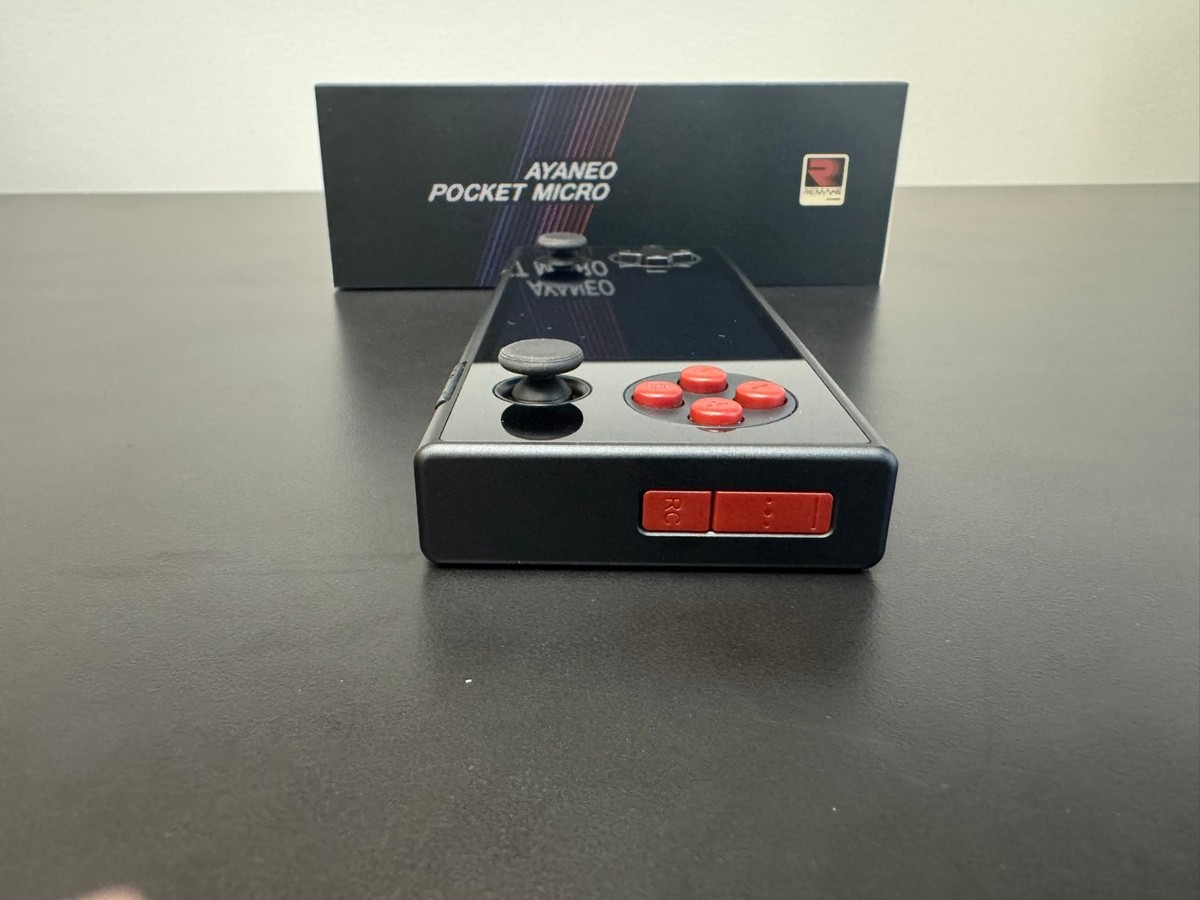 AYANEO POCKET MICRO 8GB RAM - 256GB - BLACK | Original box