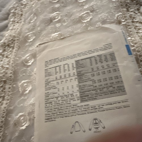 Butterick 5552 lockere Jacke mit Kragen und Tasche Herren Größe 44 Schnittmuster - Bild 4 von 4