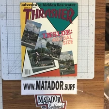 80s Thrasher Guaranteed Original Vintage Skateboard Magazine