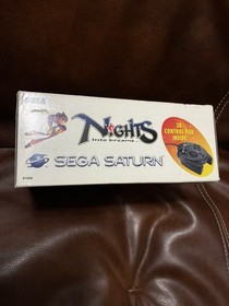 Nights Into Dreams (Sega Saturn) Big Box w/3D Control Pad Complete CIB Reg Card