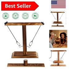 Compact Ring Toss Game with Adjustable Rope - Perfect for Indoor  Outdoor Fun