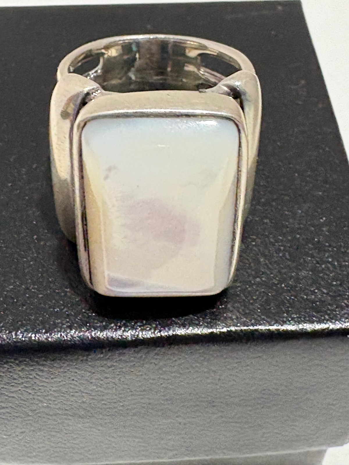 Moonstone Triple Wrap Sterling Silver Stunning St… - image 1