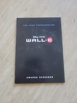 Wall-E Pixar Disney Animated original For Your Consideration FYC DVD film