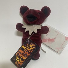 All Access Grateful Dead Bean Bear Plush 7  Liquid Blue Limited Edition NWT