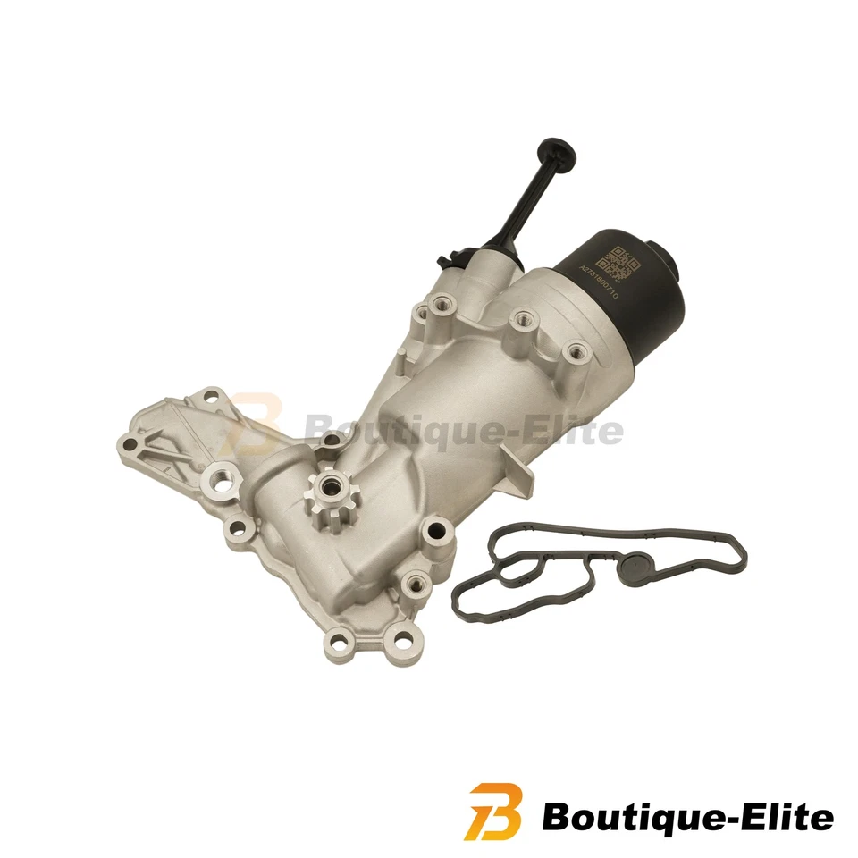 For Mercedes G63 E550 CLS63 S550 E63 11-19 2781800710 Engine Oil Filter Housing Foto 4 de 4