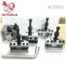 NEW 5 Pcs T51 Quick Change Toolpost Standard Boring Parting Holder Set ACTOOLS