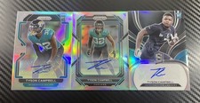 Tyson Campbell RC Rookie Auto: 2021 - 2022 NFL Card Lot (Jaguars)