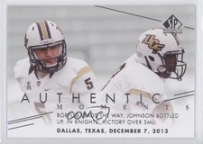 2014 SP Authentic Authentic Moments Blake Bortles Storm Johnson #193 7l6
