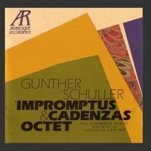 Schuller/Impropmptus/Oktett von Chamber Music Society... | CD | Zustand sehr gut