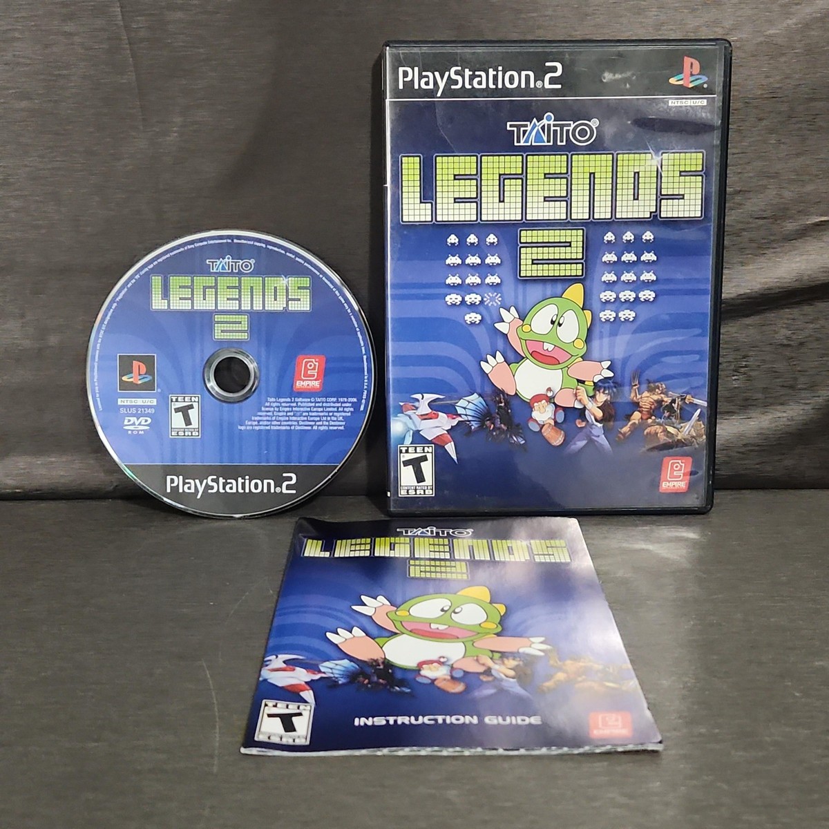 (美品)Taito Legends 2 Taito Legends 2 PlayStation 2 PS2 Game CIB | eBay