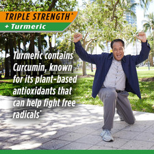 Triple Strength Glucosamine with Turmeric, Joint Health Supplement, Coated Ta...