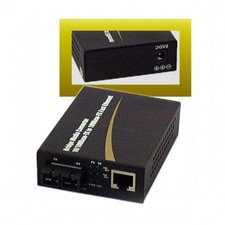 Ethernet Media Converter RJ45 to Fiber Optic Multi Mode SC 2 Kilometer FDX