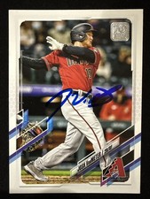 2021 Topps Update Josh VanMeter Signed Card US32 Diamondbacks Autograph Auto