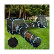 9.45FT Outdoor Cat Enclosures Portable Cat Playhouse, Pop Up Cats T... Fast Ship