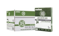 Boise Paper X-9 Multi-Use Copy Paper - 10 Ream 5000 Sheets  8.5" x 11" Let...