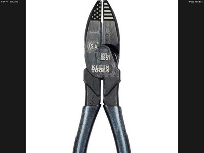 Klein Tools LIMITED EDITION 166 Anniversary Lineman Plier - Blue (D20009NEUSA)