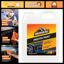 Car Interior Cleaner  Protectant Refill, UV Protection, 1 Gallon, 128 Fl Oz