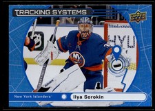 2025-26 Upper Deck Series 1 Hockey Tracking Systems #TS-16 Ilya Sorokin