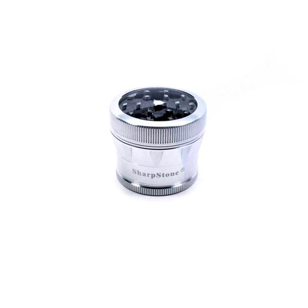 SharpStone V2 CLEAR TOP 4 Piece 2.2” Herb / Spice Grinder SILVER AUTHENTIC
Opens in a new window or