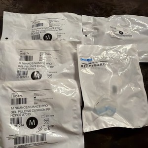 NEW PHILIPS RESPIRONICS NUANCE PRO GEL PILLOWS CUSHION MEDIUM A7033 LOT OF (5)