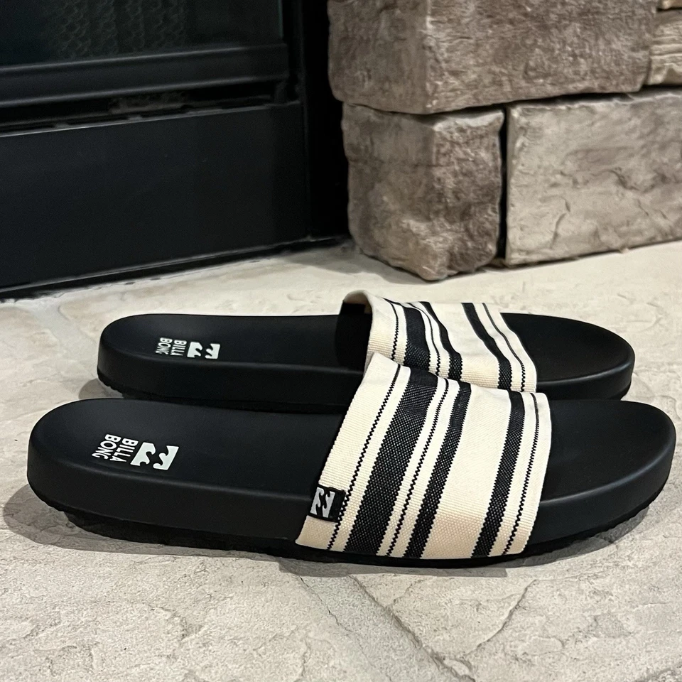 Sandalia BILLABONG SURF RETREAT para mujer a rayas negras/blancas - TALLA 8 8 Foto 3 de 4