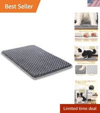 XL High-Resilience Foam Dog Bed - 41  x27  Washable  Anti-Slip for Large Breeds
