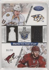 2012-13 Certified Dual Jerseys 96/99 Colin Wilson Martin Hanzal #PCSF5 0q3