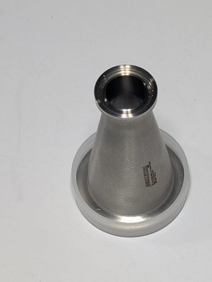 Advance Fittings ASME BPE 1.5x0.75 Tri-Clamp Concentric Reducer T316L SF1