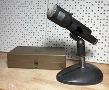 Vintage Electrovoice 666 Mic Microphone Set w/case cable clip STRONG FULL EQ 