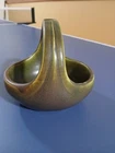 rookwood pottery vase basket 1914 Grueby green glaze Mint Cond