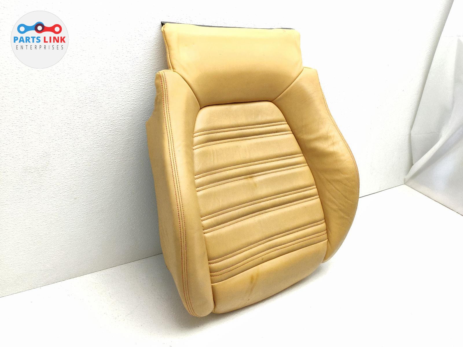 2012-14 FERRARI CALIFORNIA FRONT LEFT SEAT CUSHION LOWER TRIM TAN COVER F149